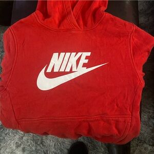 Nike Red Hoodie Youth